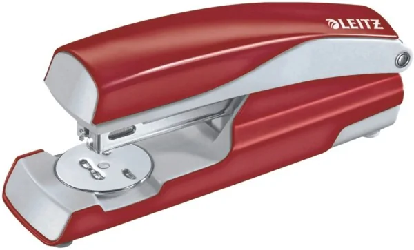Heftgerät bis 30 Blatt Leitz rot Standard-Heftgerät in Metallausführung