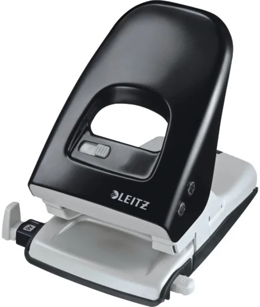 Starker Registraturlocher 4.0mm schwarz Leitz (5138-00-95) Nexxt Serie