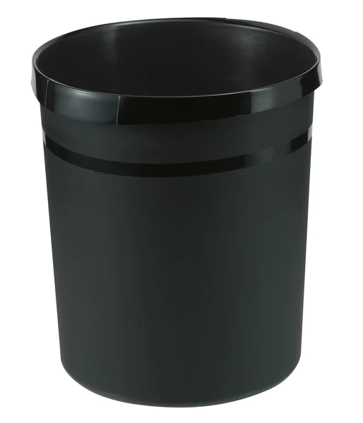 Papierkorb aus Plastik 18 l schwarz (18190-13) HAN