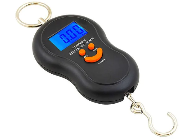 Hänge- /Kofferwaage bis 50 kg inkl. LCD, TARA und automat. Abschaltung