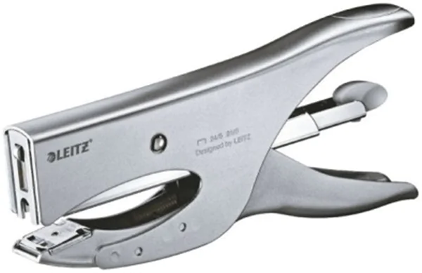 Heftzange bis 40 Blatt silber Leitz (5549-00-81) 70,0mm Einlegetiefe