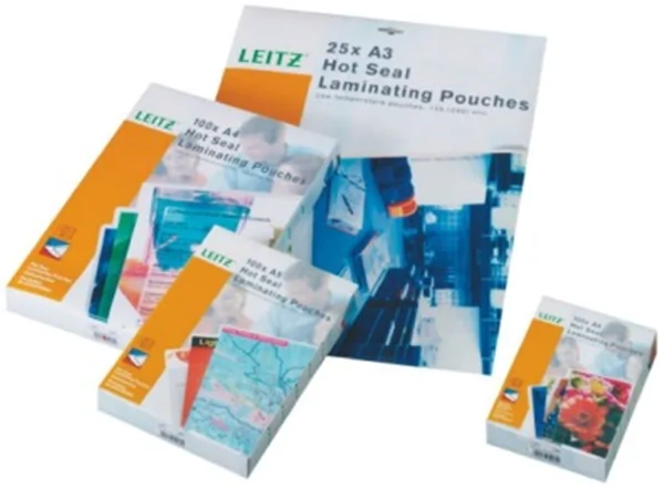 Laminierfolie A4 2x125my 303x216mm glänzend Leitz