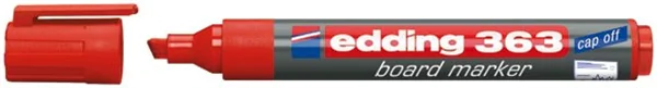 Boardmarker Edding 363 1-5mm rot Keilspitze