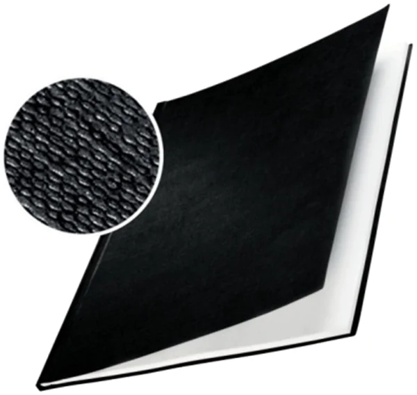 Buchbindemappe A4 für 106-140 Blatt Hardcover, schwarz (7393-00-95) Leitz