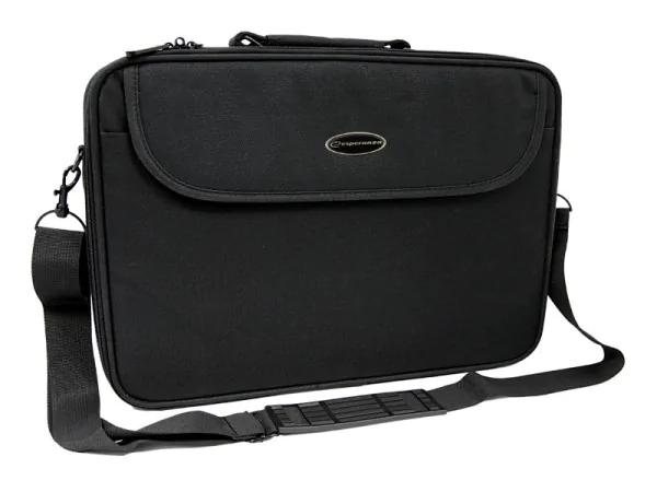 Esperanza Notebook-Tasche, Topload, schwarz, für Notebooks bis 17,3"=44cm