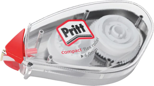 Blanko Roller Compact weiß 6mm x 10m breit Pritt (995/B) nicht nachfüllbar