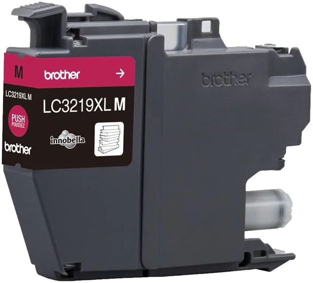 Original Tinte Brother LC-3219XLM, ca. 1.500 S., magenta