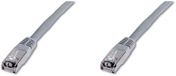 Patchkabel/ Netzwerkkabel Cat5e FTP 3,00 m grau foliengeschirmt