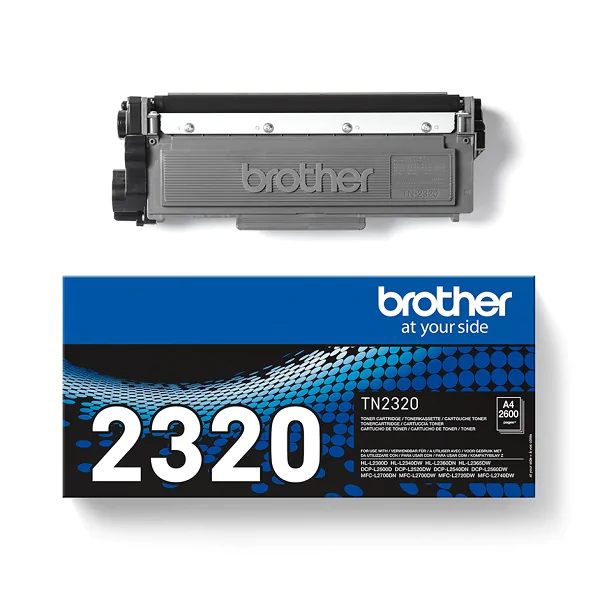 Original Toner Brother TN-2320, ca. 2.600 S., schwarz