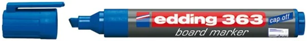 Boardmarker Edding 363 1-5mm blau Keilspitze