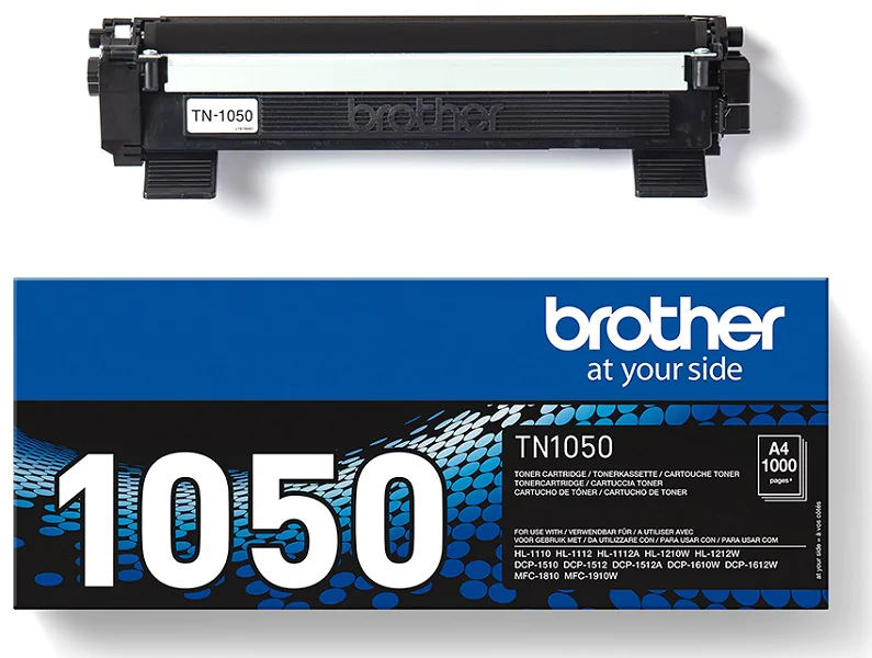 Original Toner Brother TN-1050, ca. 1.000 S., schwarz
